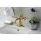 Kingston Brass KSD154BXBB Single-Handle Bathroom Faucet with Push Pop-Up, Brushed Brass KSD154BXBB - alternate 2